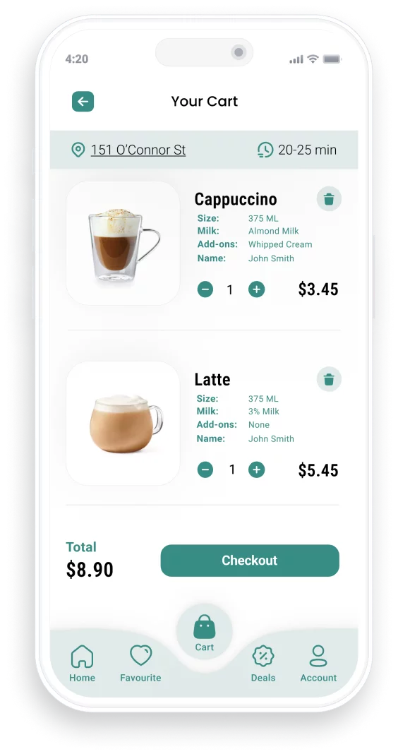 coffeeHouse cartMockup