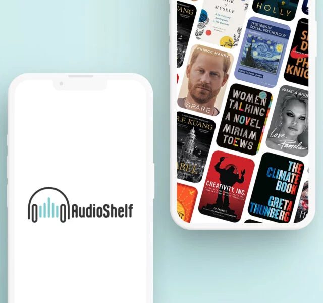 AudioShelf portfolio cover