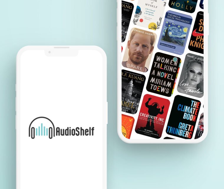 AudioShelf portfolio cover