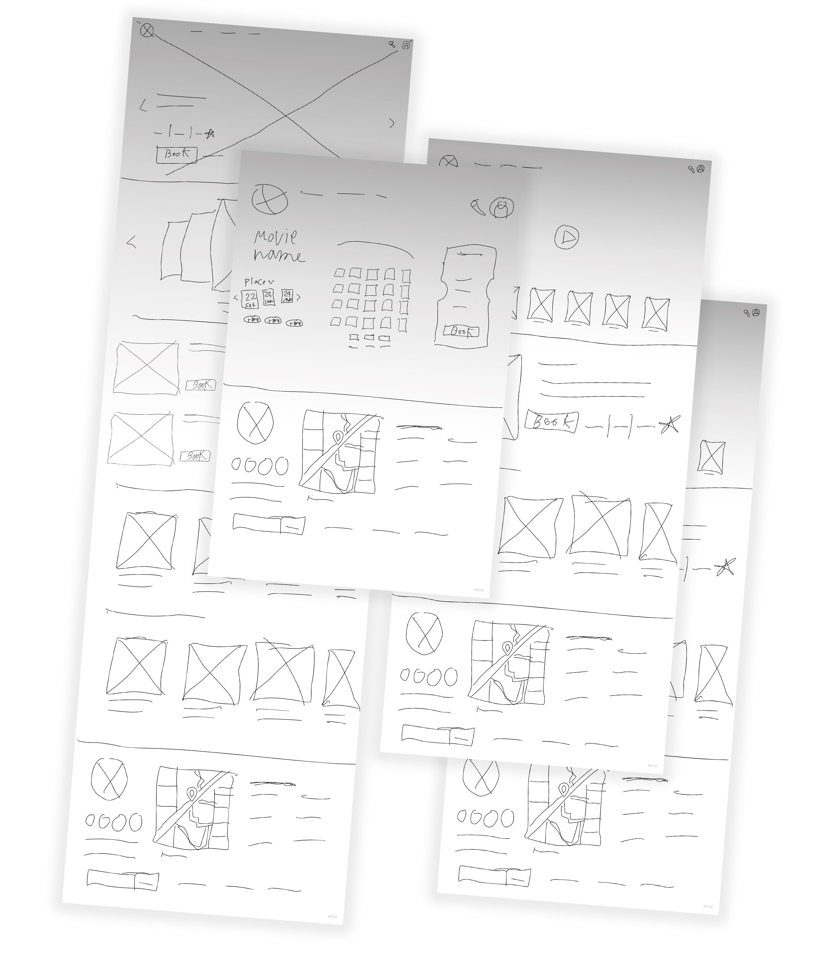Cinemojo Paper Wireframe