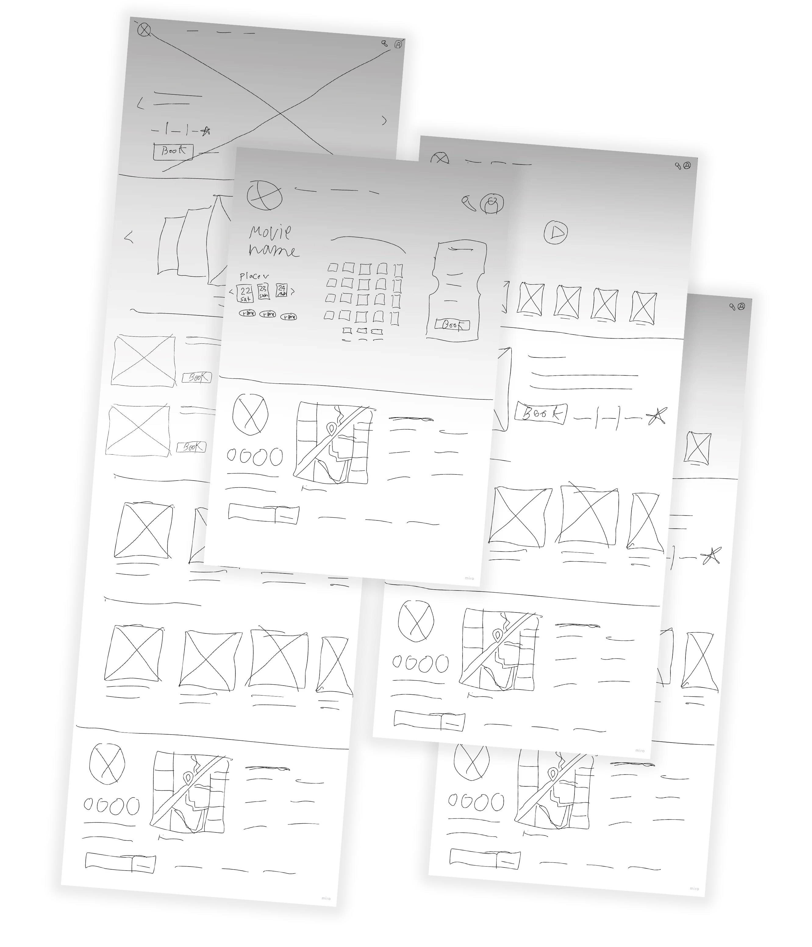 Cinemojo Paper Wireframe