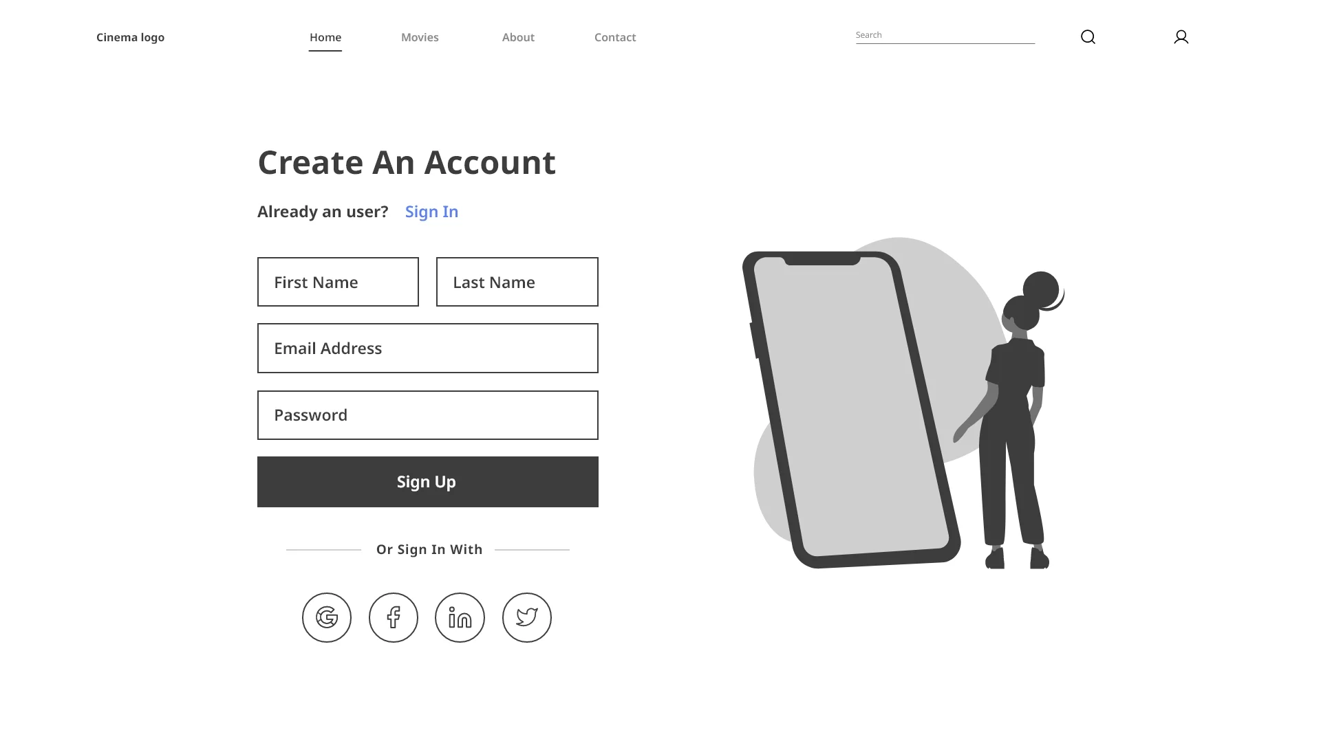 Signup