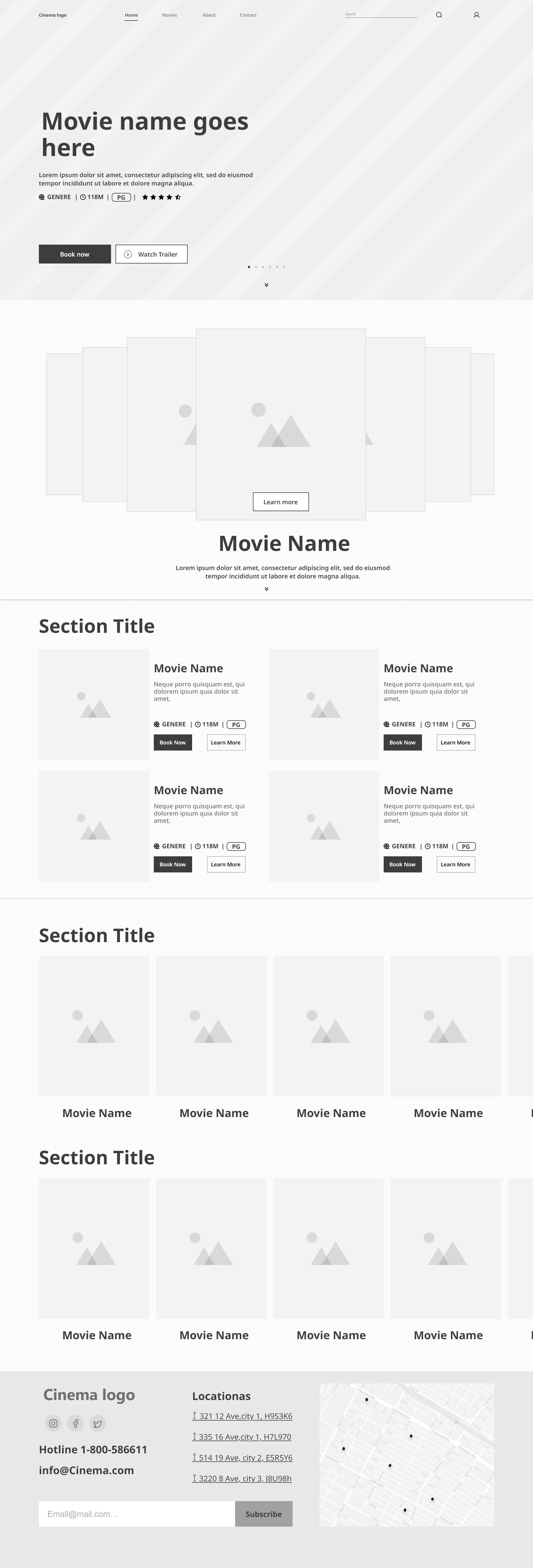 Home page