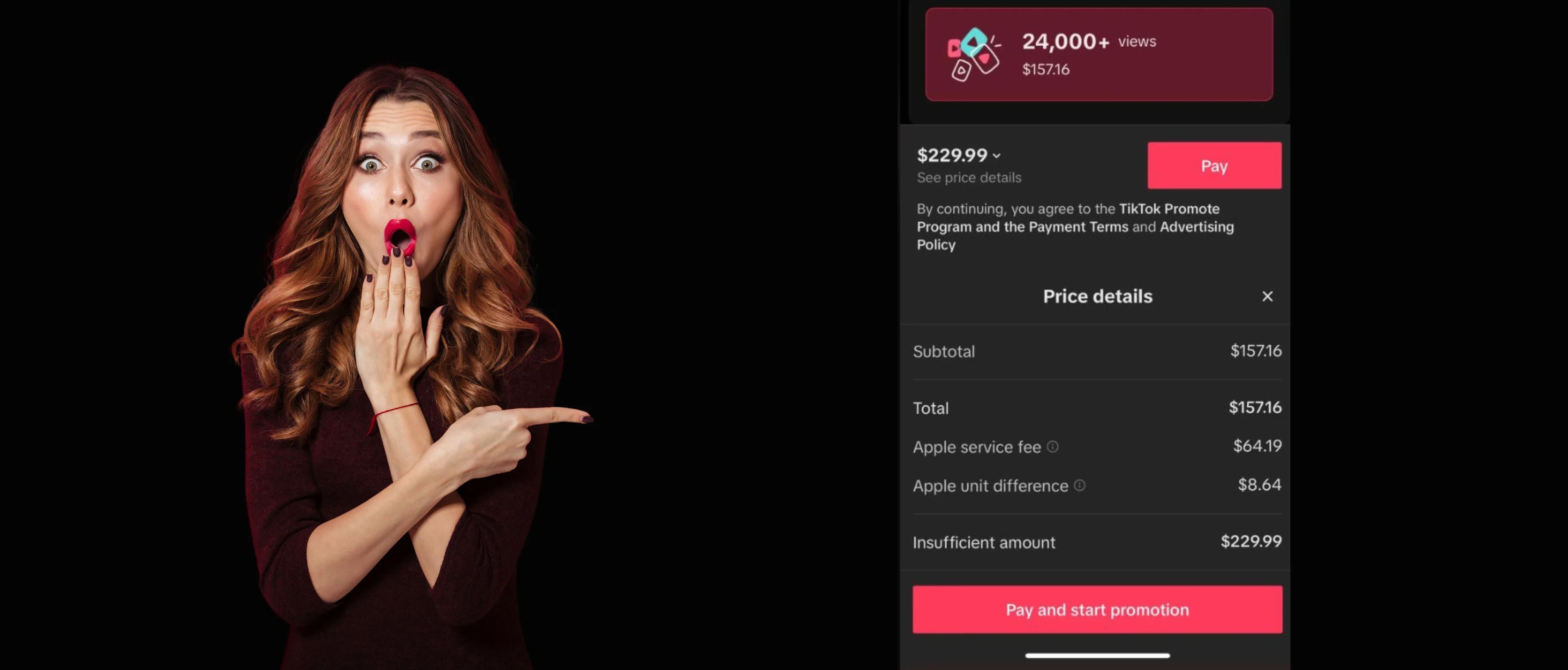 Tiktok Apple fees