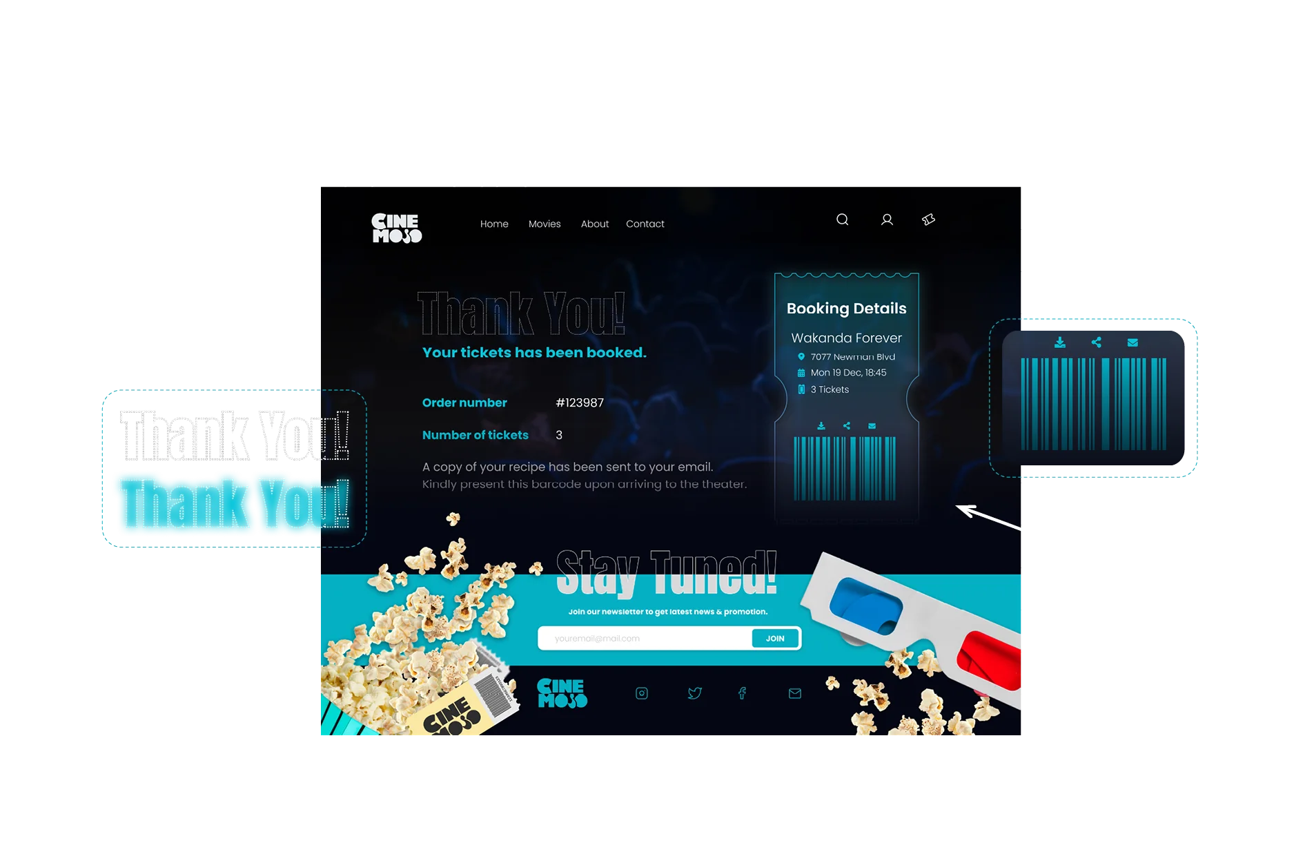 booking flow step 3