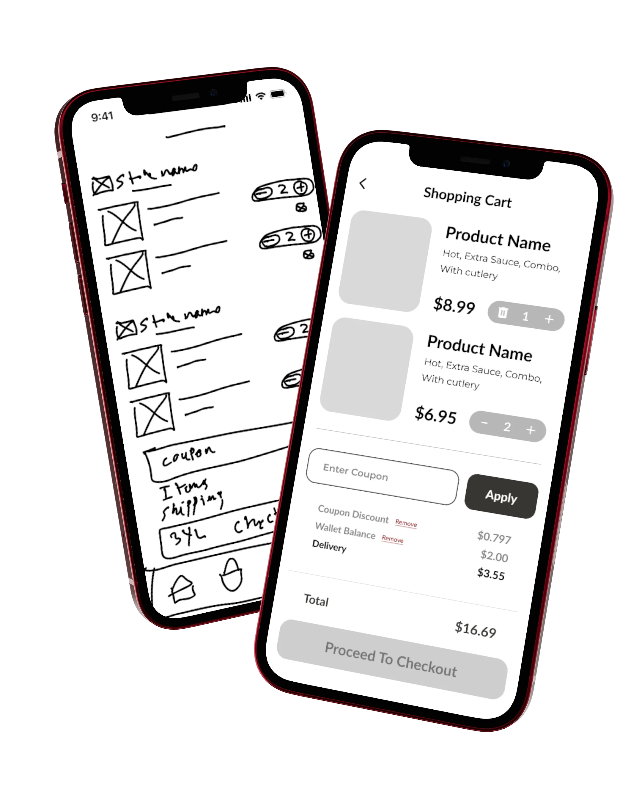 mockup wireframe