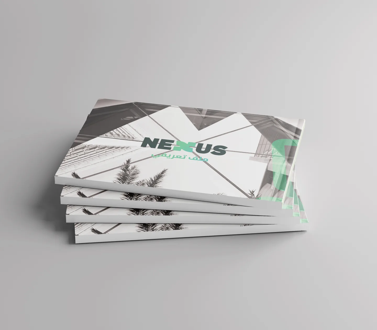 Nexus company profile cover design