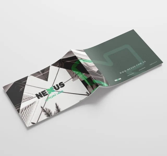 Nexus company profile cover spread