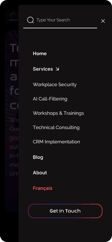 CHR IMPACT SOLUTION WEBSITE design Search