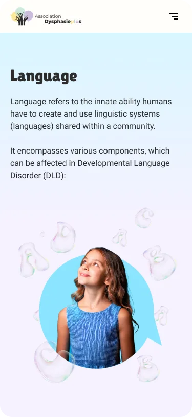Dysphasie Mobile Language