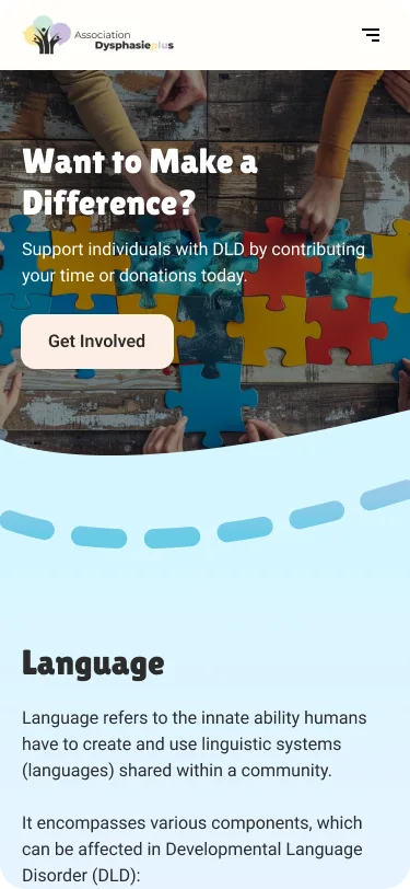 Dysphasie Mobile Want to Make a Difference
