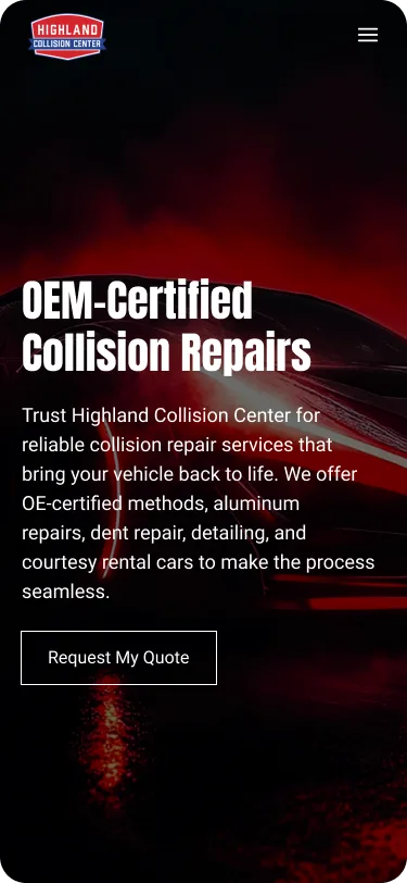 Highland Collision Center Collision Repair • Mobile