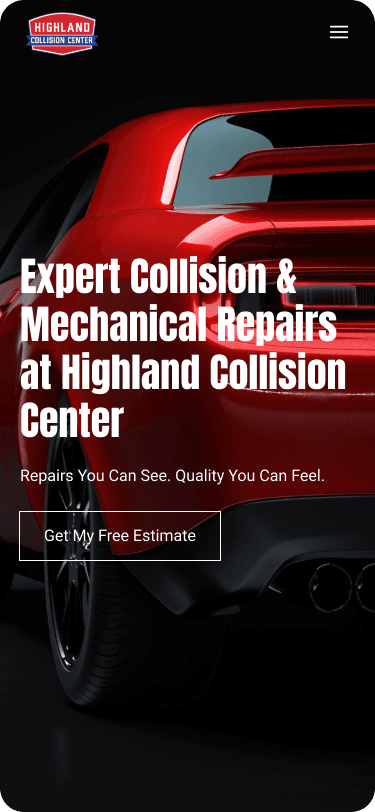 Highland Collision Center Home • Mobile