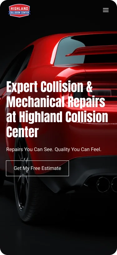 Highland Collision Center Home • Mobile