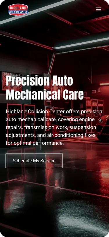 Highland Collision Center Mechanical Shop • Mobile