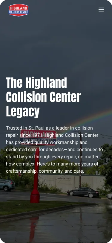 Highland Collision Center Our Story • Mobile