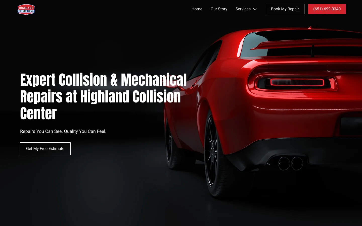 Highland Collision Center Prototype