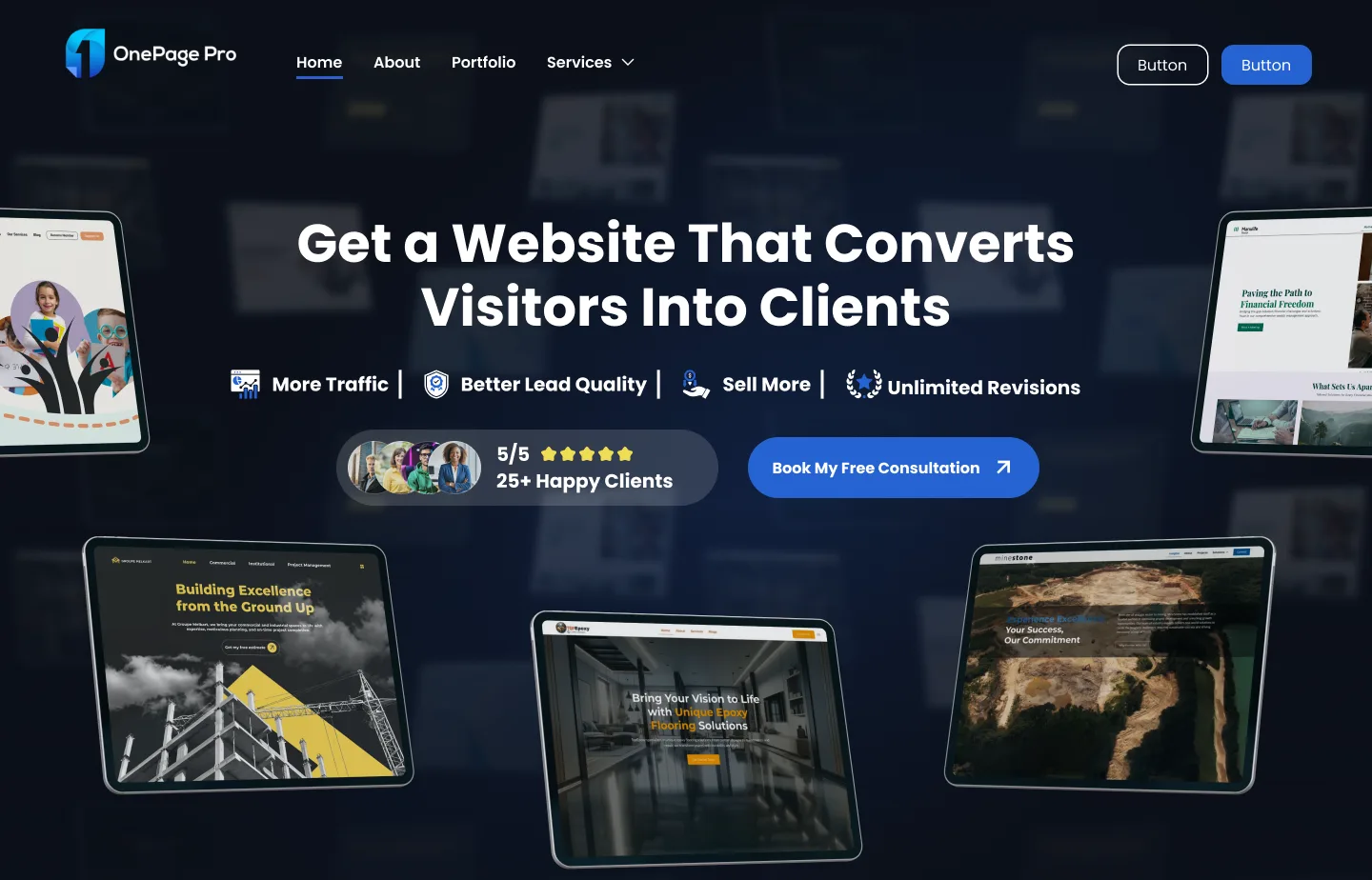 OnePage Pro Prototype