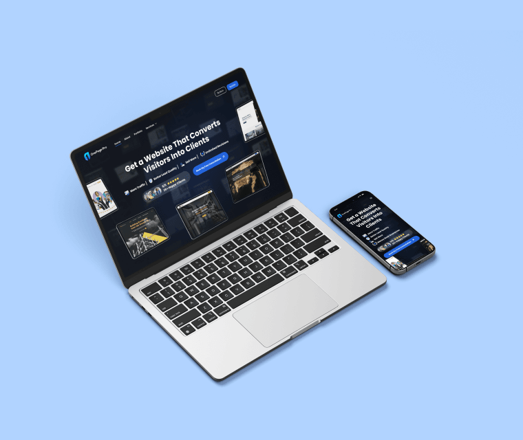 Onepage pro landing page on macbook mockup thumbnail e1786150202273
