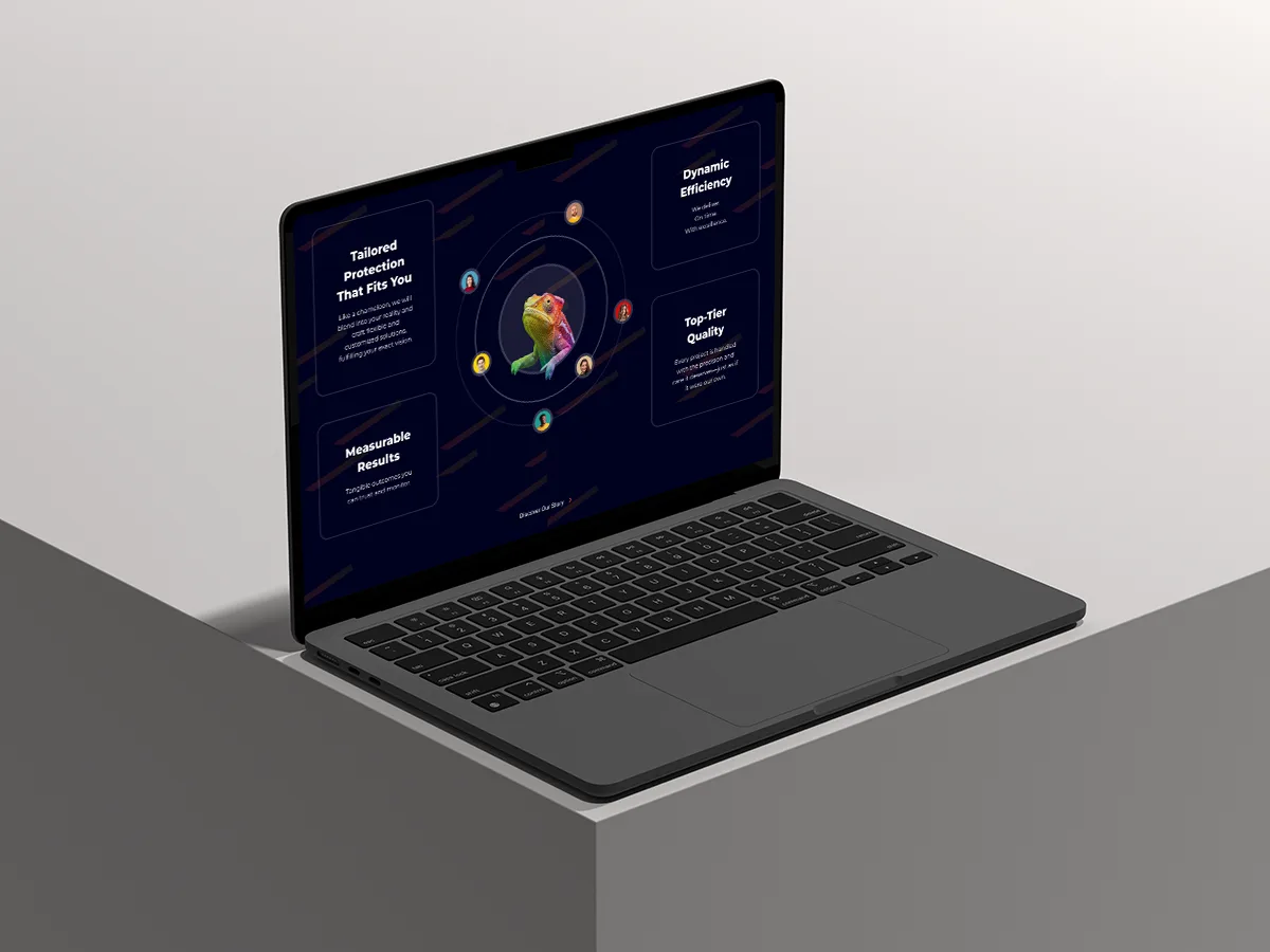 cybertivity why us laptop mockup