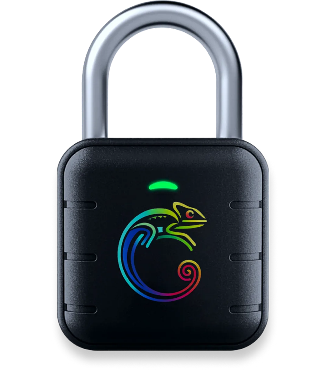 padlock with cybertivity logo and shadow