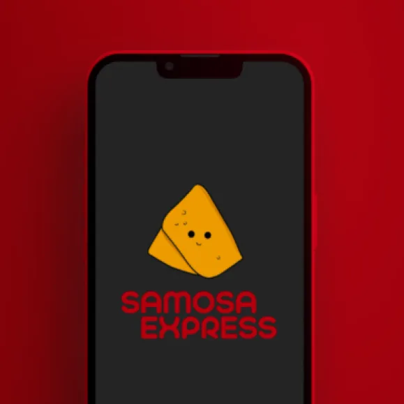 Samosa Express mobile app design